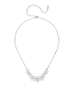 Bijou Brigitte Collier - Silver Sprinkle Hot