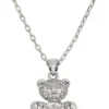 Bijou Brigitte Collier - Silver Teddy Clearance