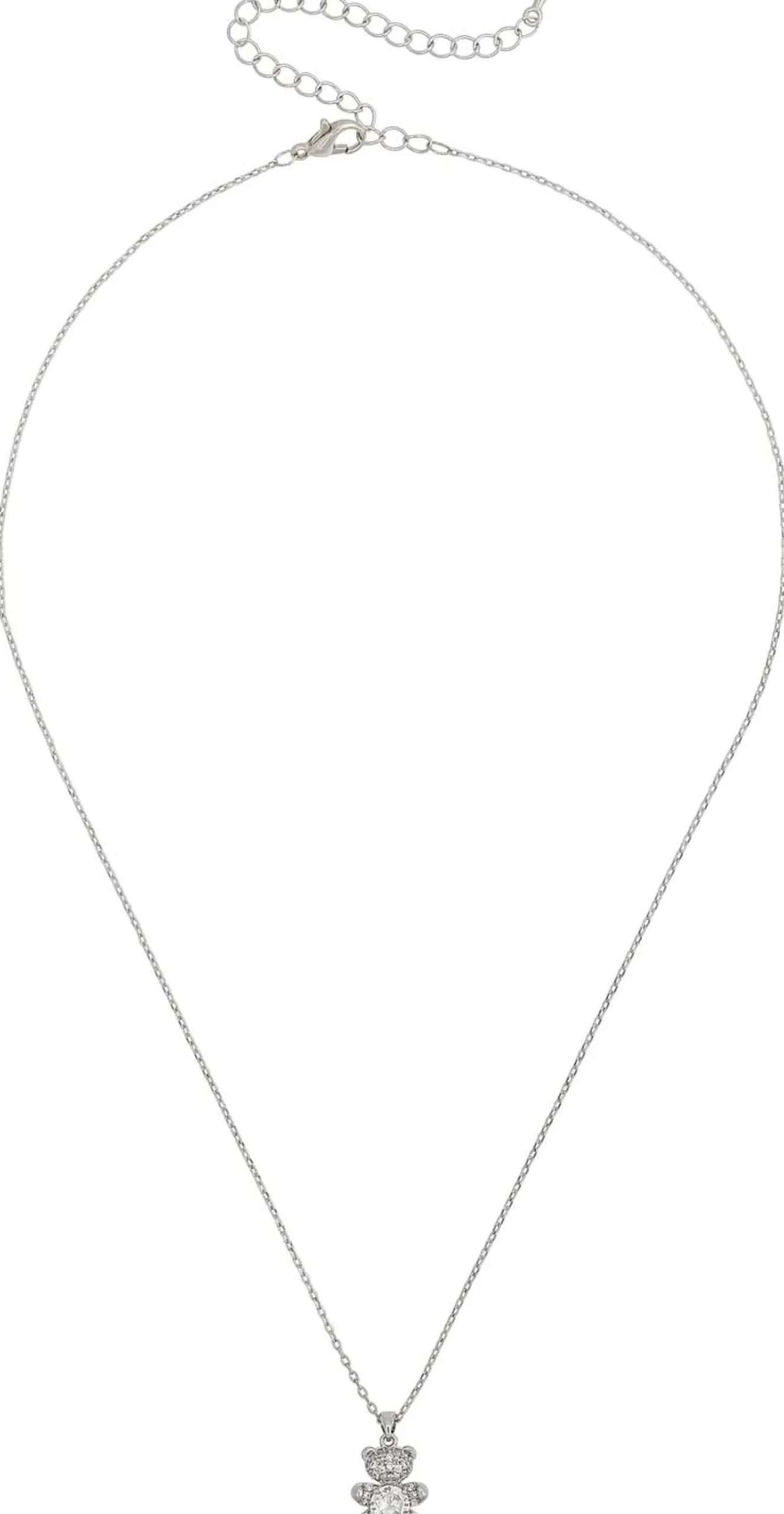 Bijou Brigitte Collier - Silver Teddy Clearance