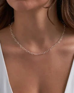 Bijou Brigitte Collier - Silvery Hearts Best