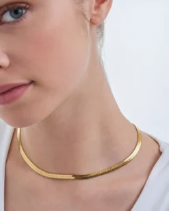 Bijou Brigitte Collier - Simple Steel Sale
