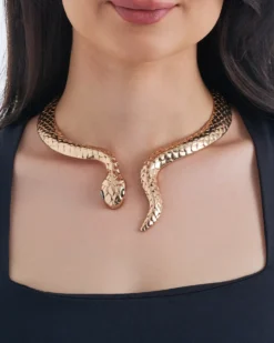Bijou Brigitte Collier - Snake Style Discount
