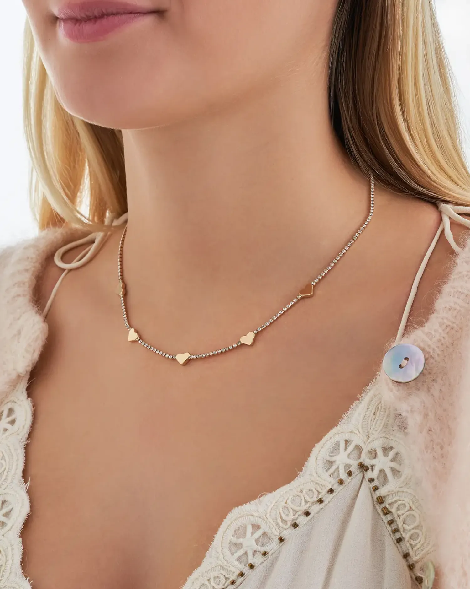 Bijou Brigitte Collier - Sparkle Hearts Hot
