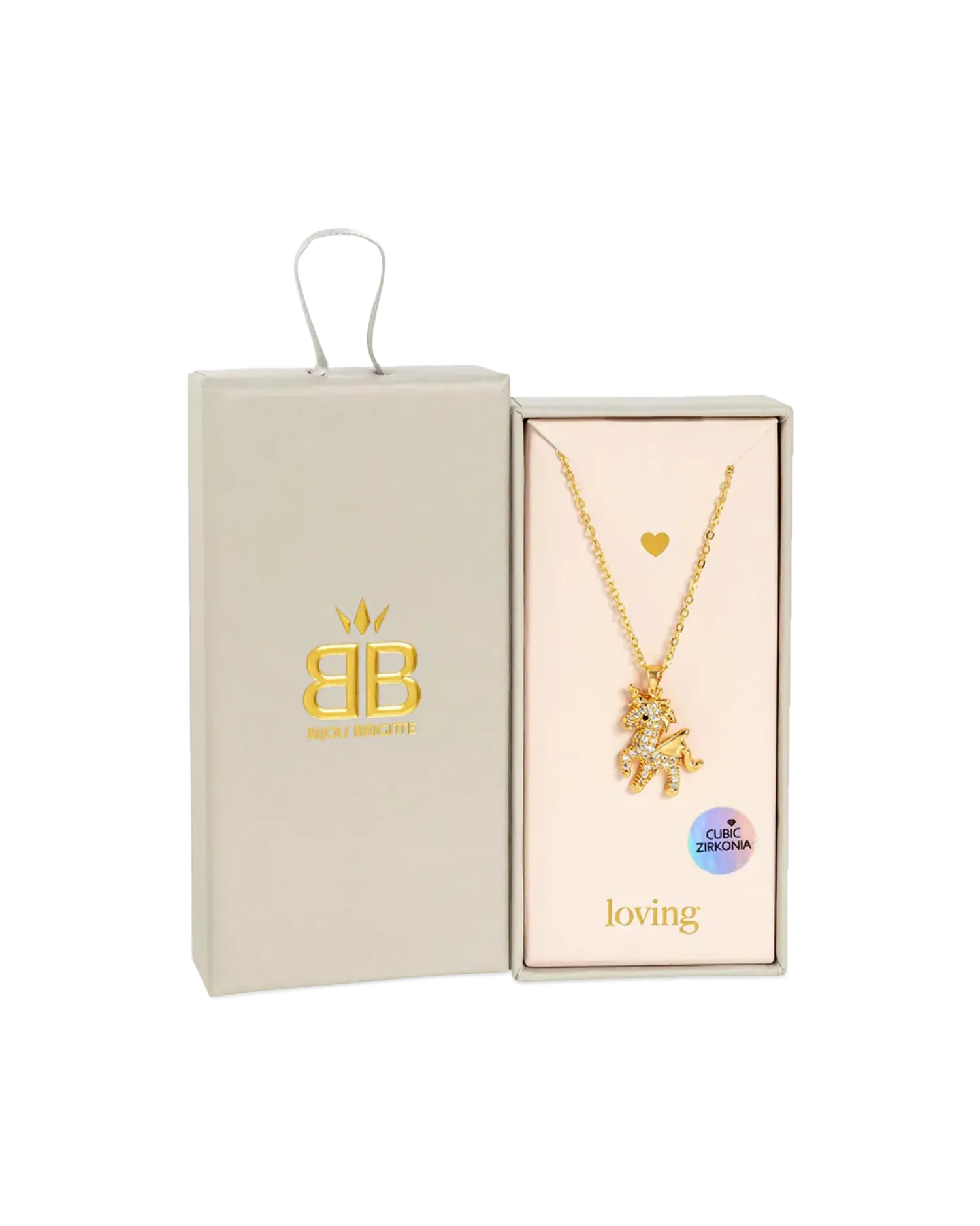 Bijou Brigitte Collier - Sparkling Unicorn Clearance