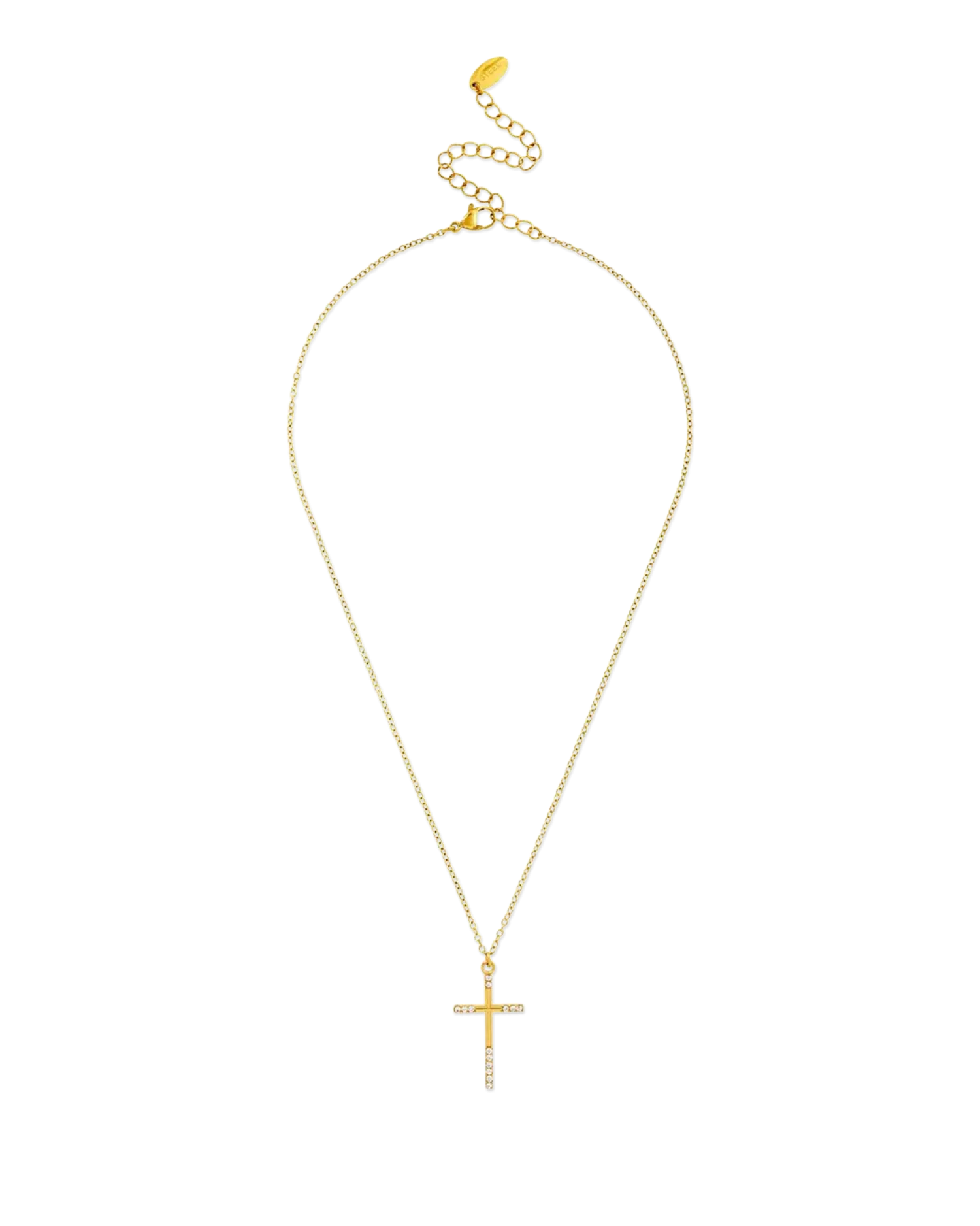 Bijou Brigitte Collier - Stainless Cross Discount