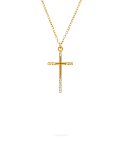 Bijou Brigitte Collier - Stainless Cross Discount