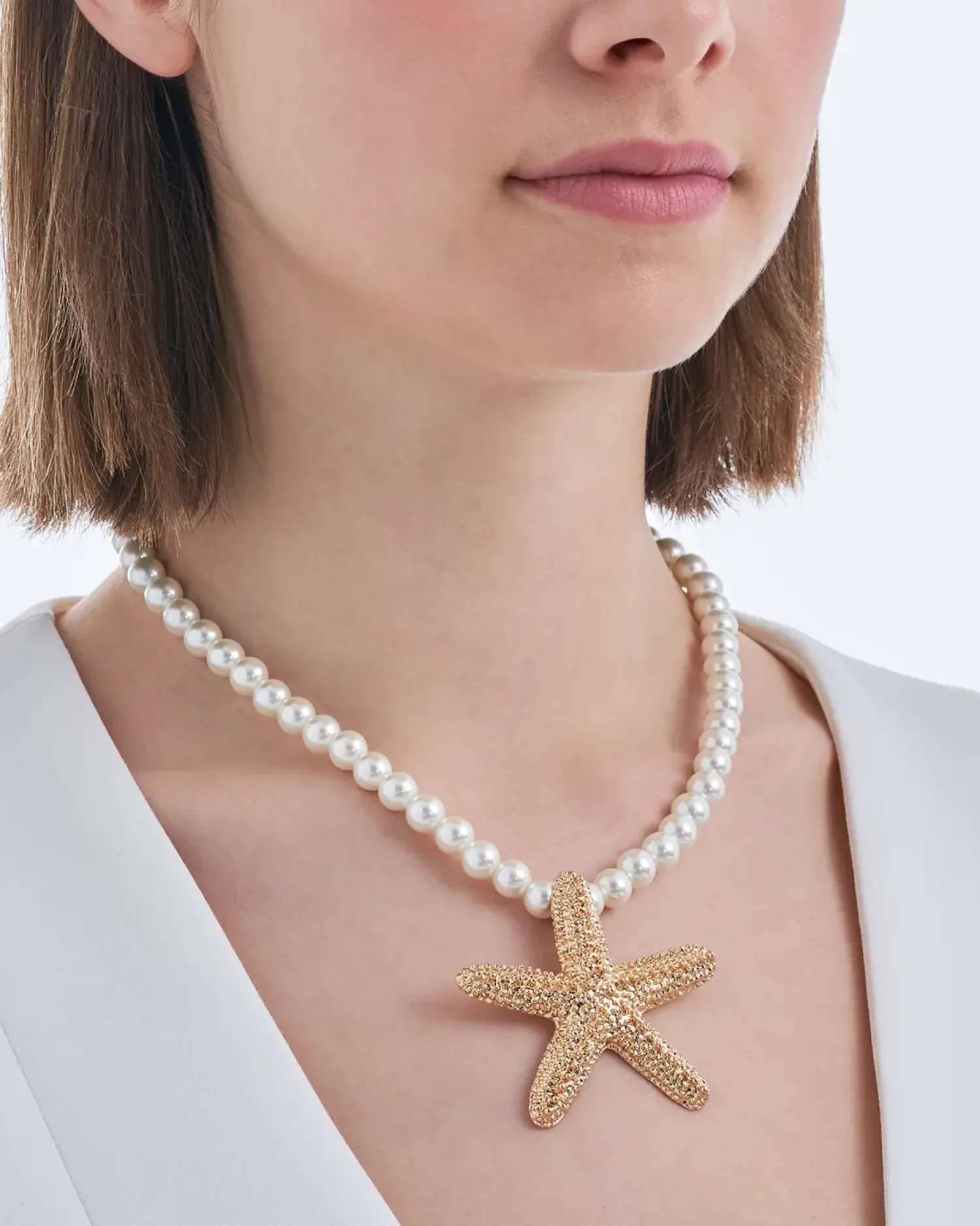 Bijou Brigitte Collier - Star Pearls New