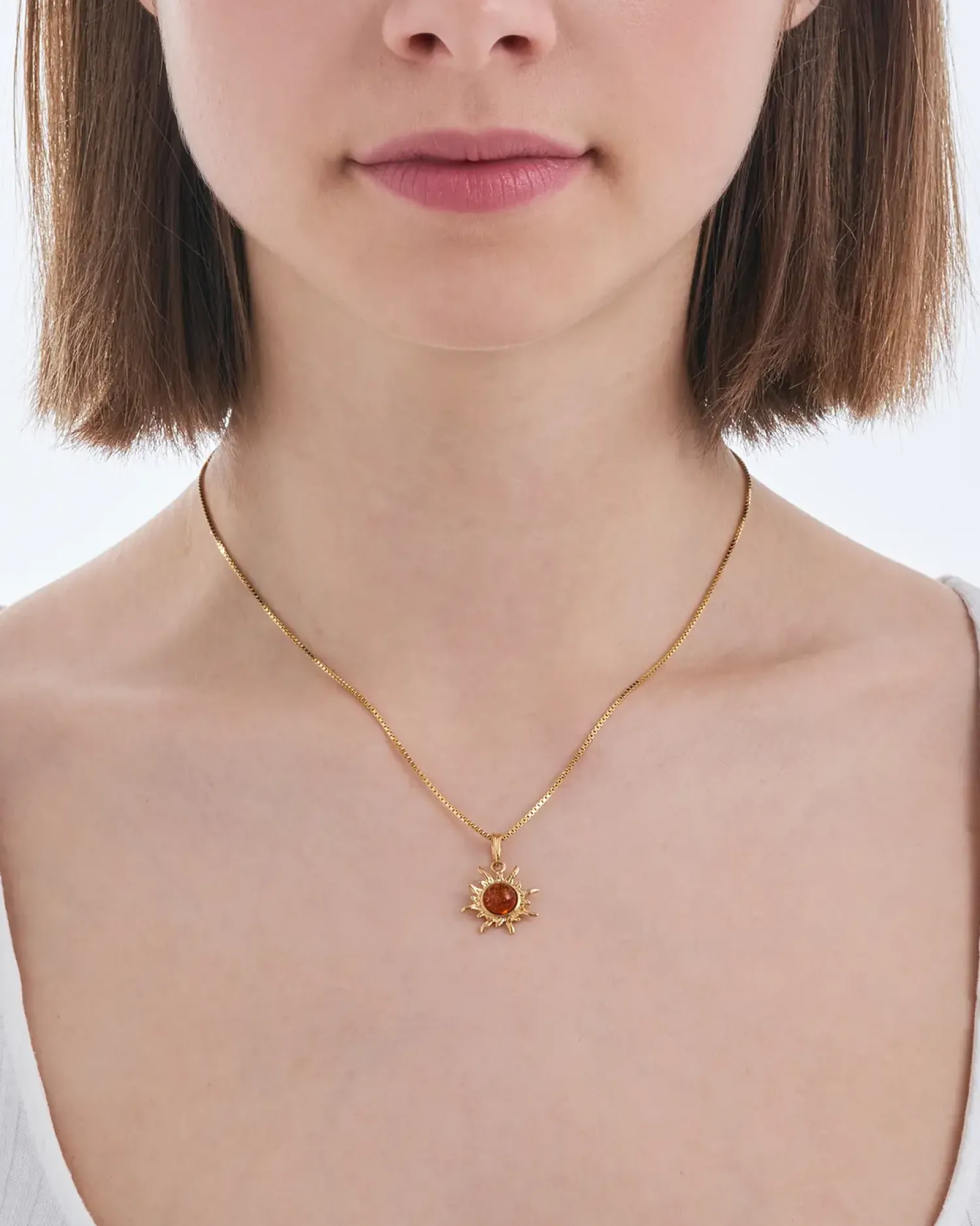 Bijou Brigitte Collier - Sunny Amber Discount