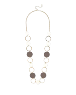 Bijou Brigitte Collier - Taupe Shine Best