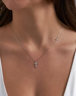 Bijou Brigitte Collier - Tiny Cross Discount