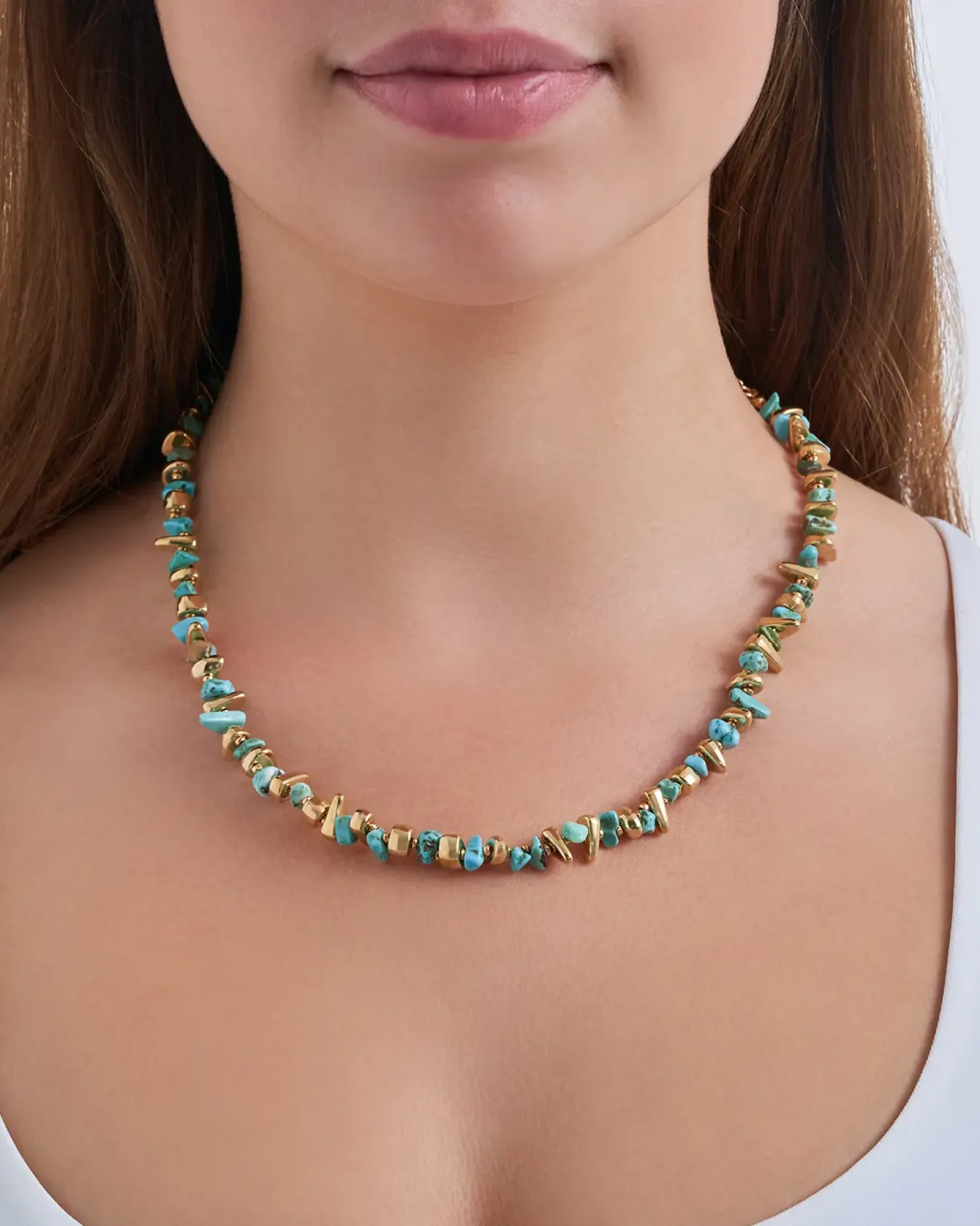 Bijou Brigitte Collier - Turquoise Gold Online