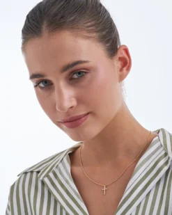 Bijou Brigitte Collier - Twisted Cross Clearance