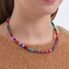 Bijou Brigitte Collier - Vibrant Agate Best