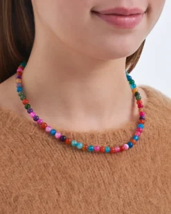 Bijou Brigitte Collier - Vibrant Agate Best