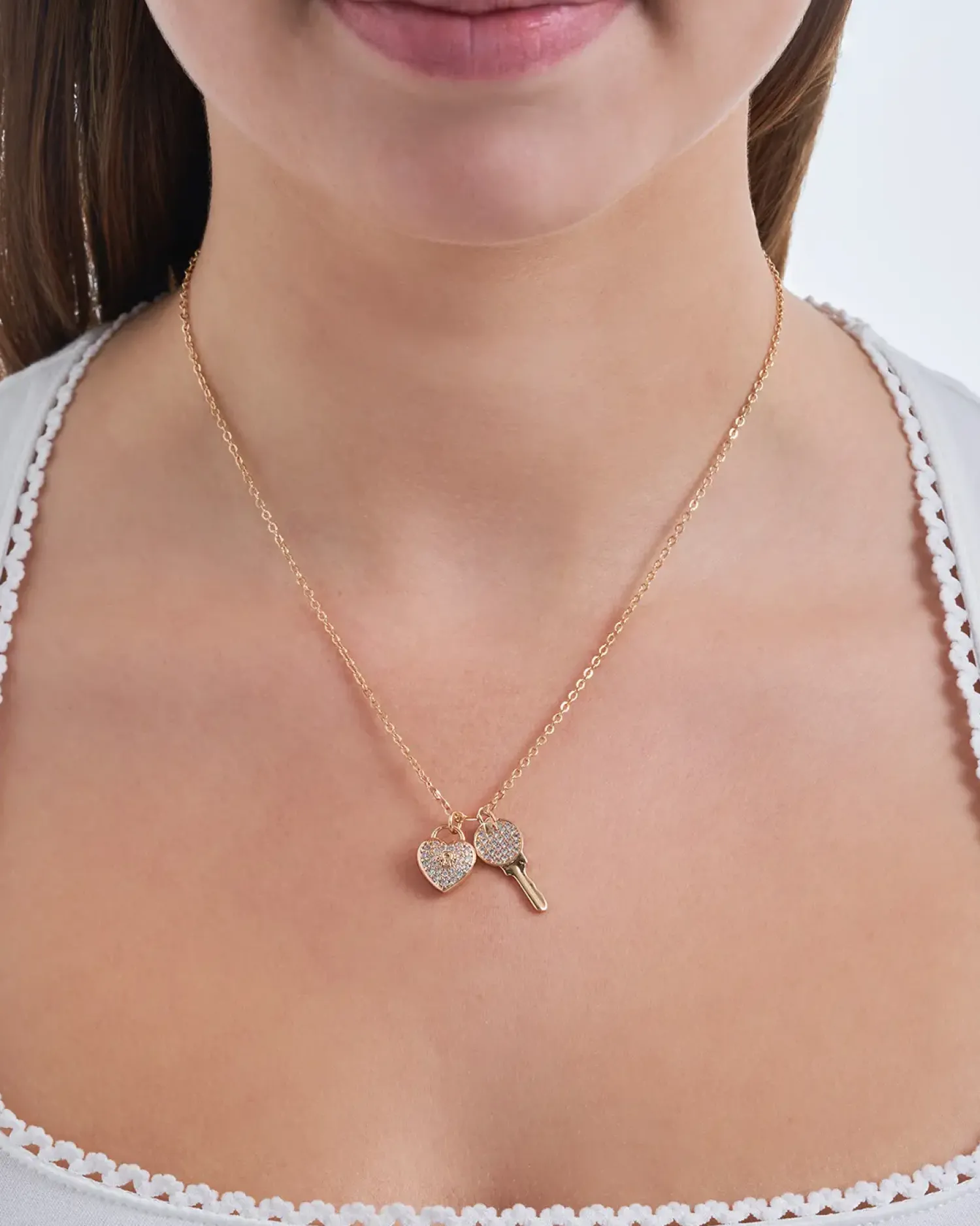 Bijou Brigitte Collier - Zirconia Key Best