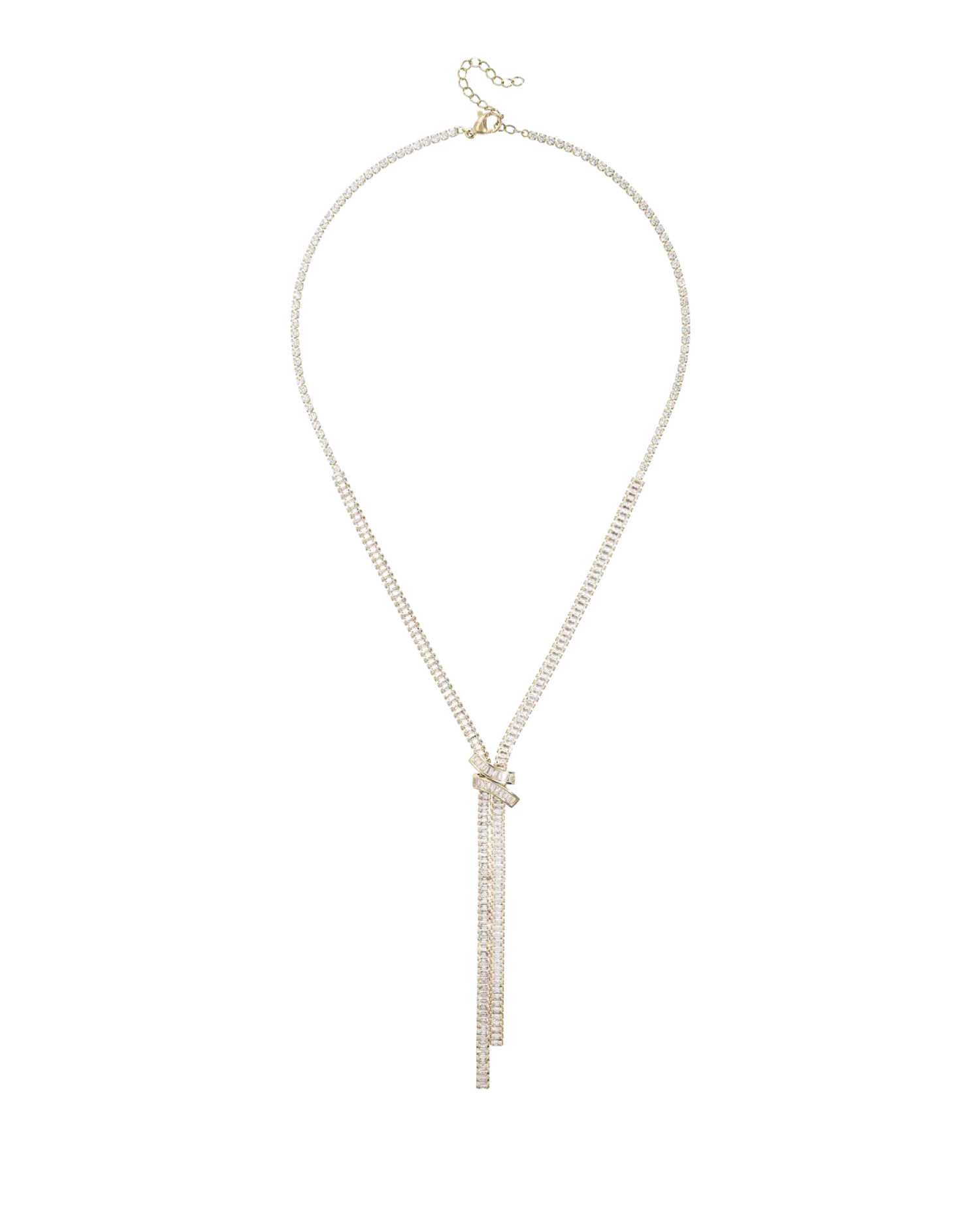 Bijou Brigitte Collier - Zirconia Knot Sale