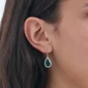 Bijou Brigitte Crochets d'oreilles - Green Lights Sale