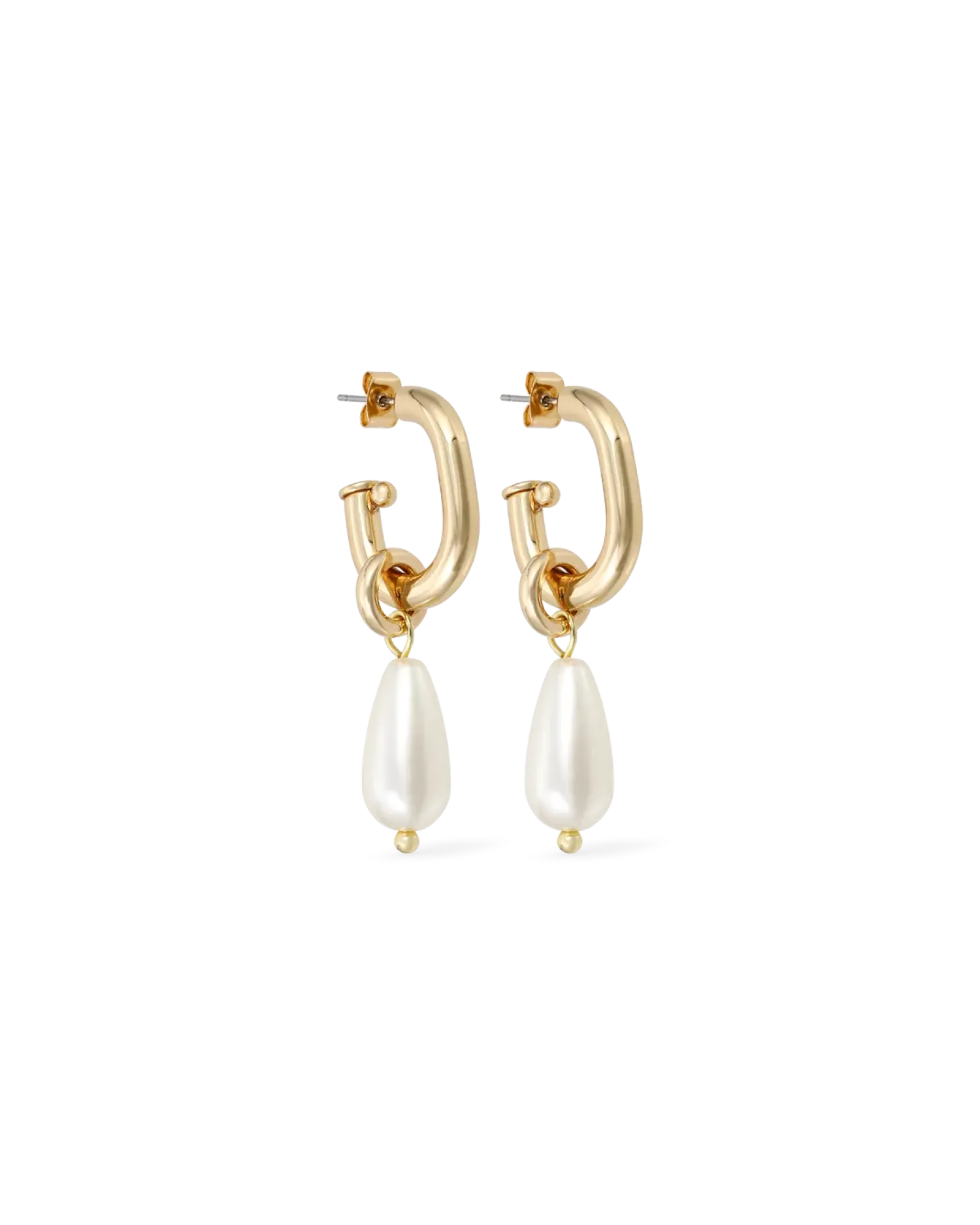 Bijou Brigitte Créoles - Asymmetrical Pearls Sale