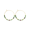 Bijou Brigitte Créoles - Beautiful Aventurine Clearance
