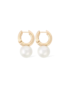 Bijou Brigitte Créoles - Big Pearl Clearance