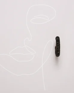 Bijou Brigitte Créoles - Black Glitter New