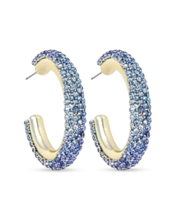 Bijou Brigitte Créoles - Blue Sparkle Hot