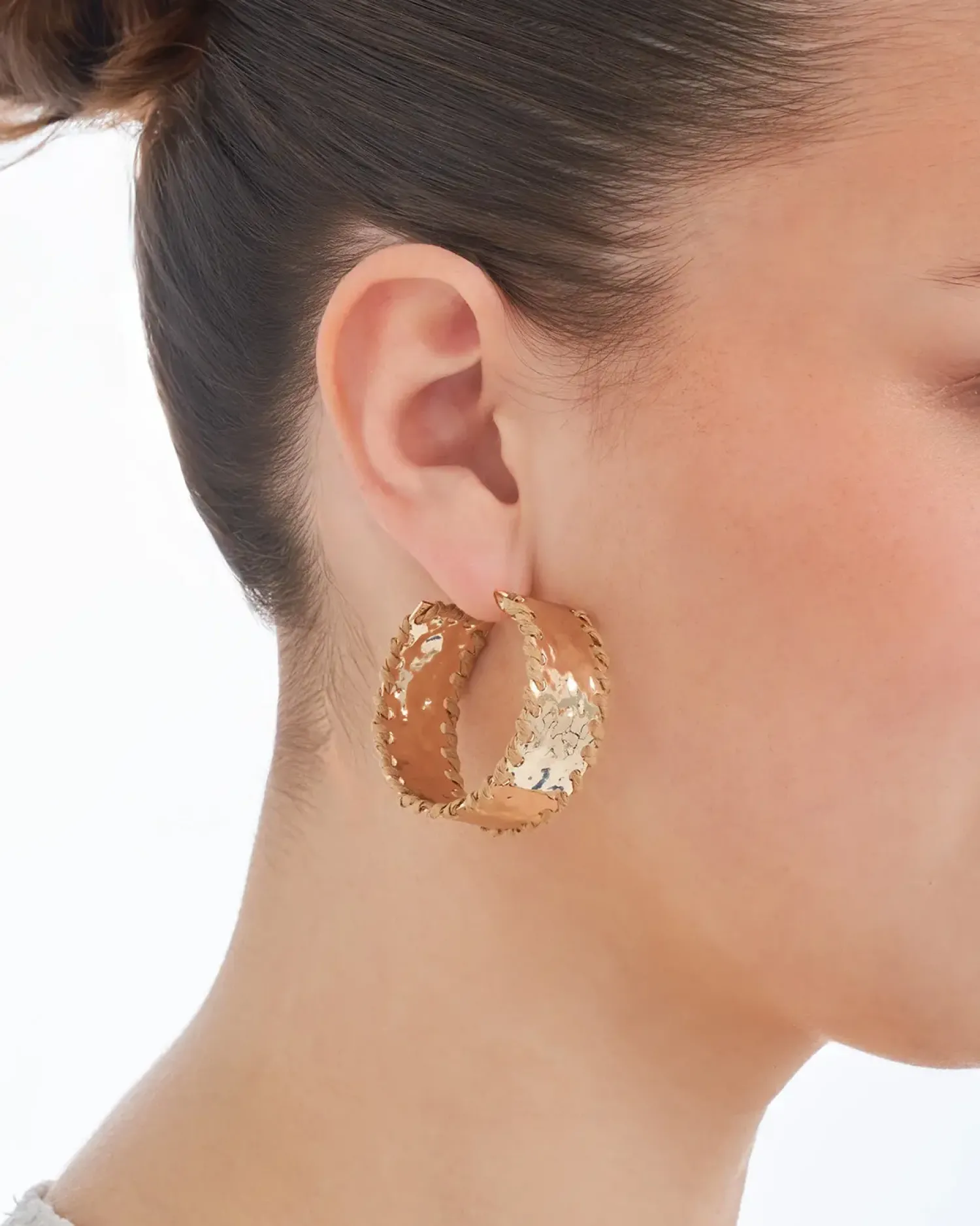 Bijou Brigitte Créoles - Boho Raffia Sale