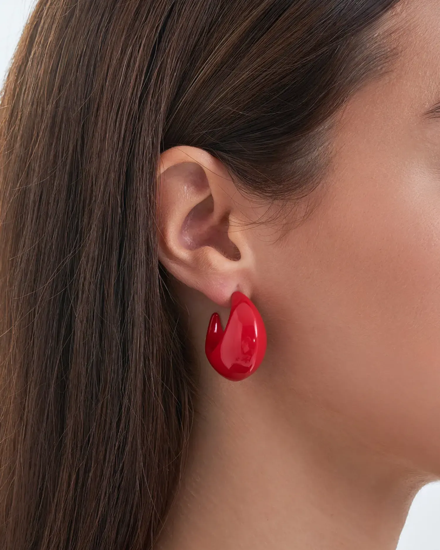 Bijou Brigitte Créoles - Bulky Red New