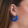 Bijou Brigitte Créoles - Chunky Blue Discount
