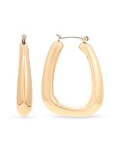 Bijou Brigitte Créoles - Chunky Rectangle Online