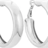 Bijou Brigitte Créoles - Chunky Silver Hot