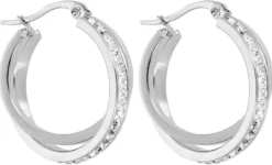 Bijou Brigitte Créoles - Crossing Steel Discount