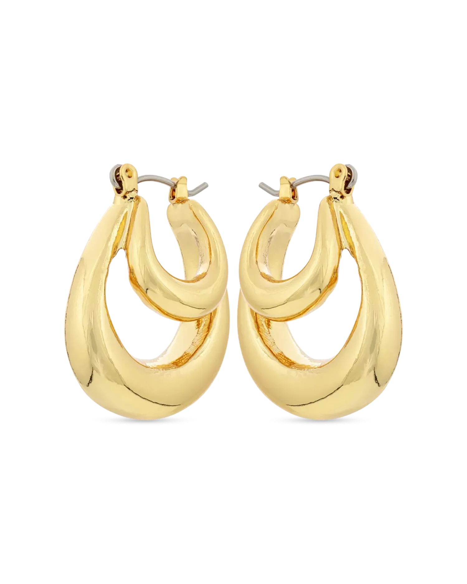 Bijou Brigitte Créoles - Double Line Sale