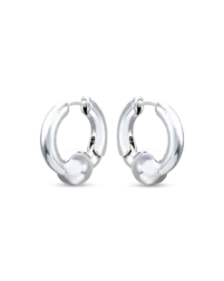 Bijou Brigitte Créoles - Edgy Silver Best