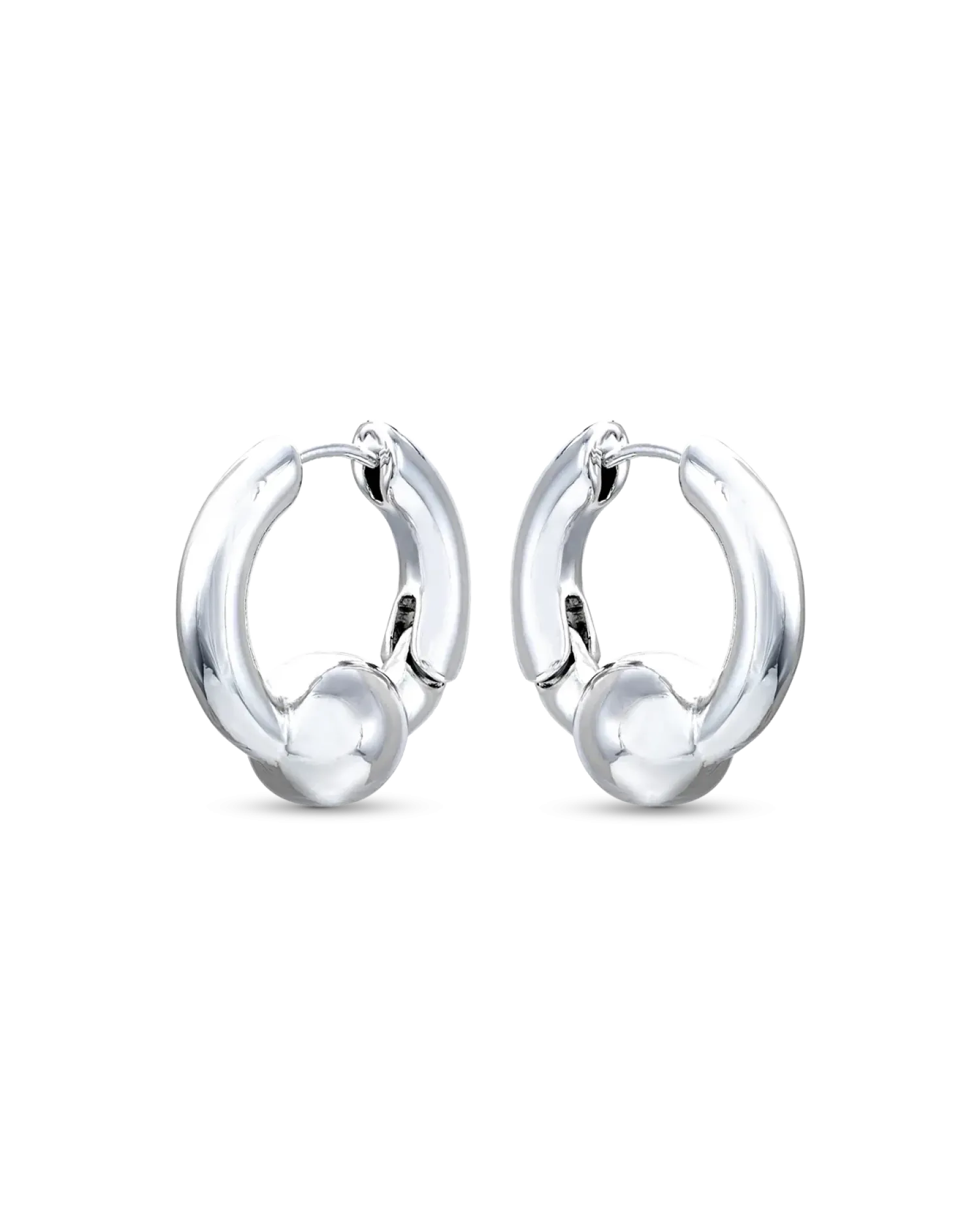 Bijou Brigitte Créoles - Edgy Silver Best