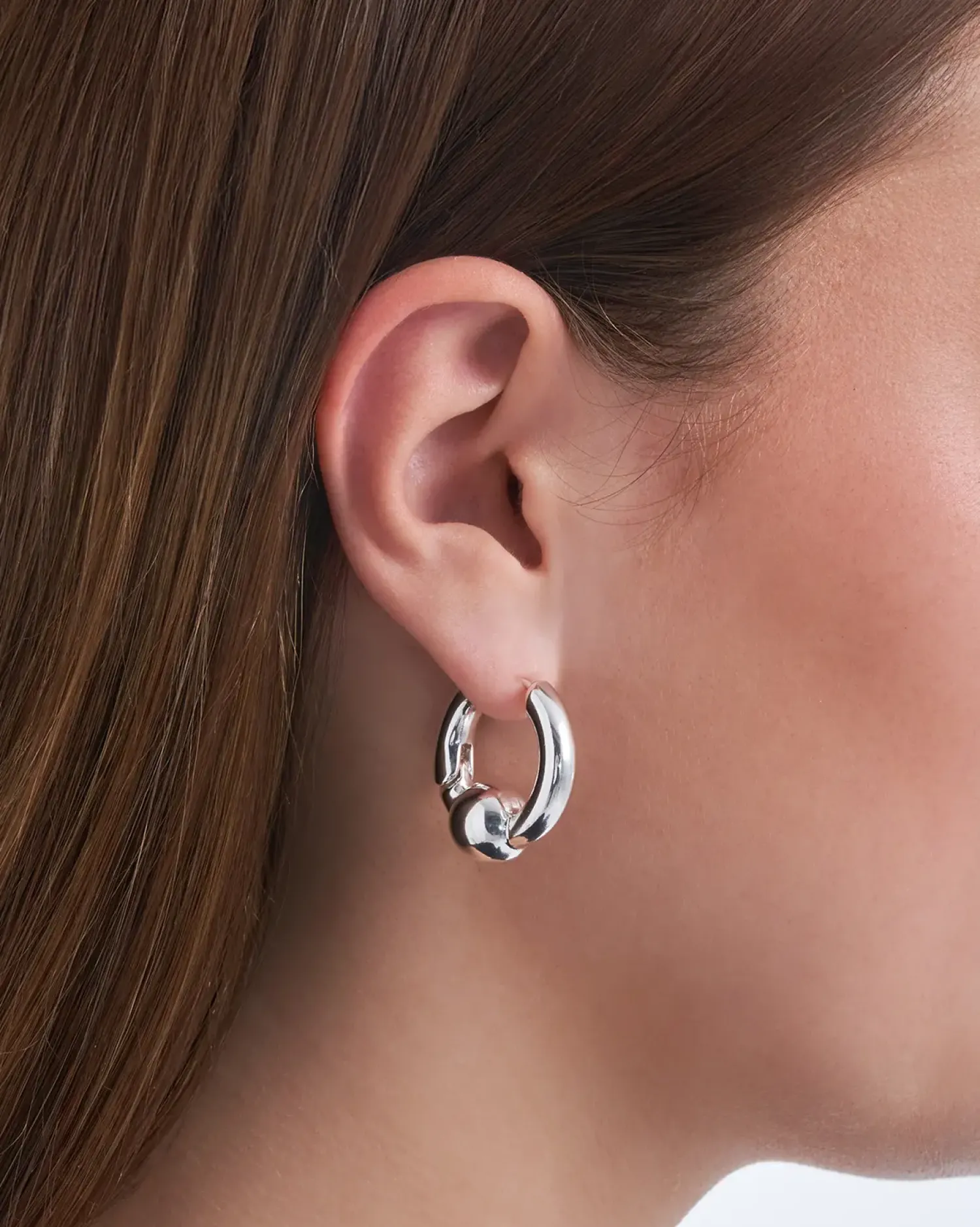 Bijou Brigitte Créoles - Edgy Silver Best