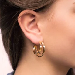 Bijou Brigitte Créoles - Funny Gold Clearance
