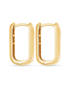 Bijou Brigitte Créoles - Golden Squares Discount