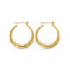 Bijou Brigitte Créoles - Golden Steel Hot