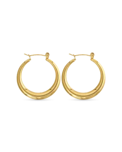 Bijou Brigitte Créoles - Golden Steel Hot