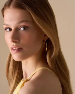 Bijou Brigitte Créoles - Golden Steel Hot