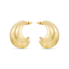 Bijou Brigitte Créoles - Golden Swirl Outlet