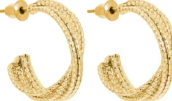 Bijou Brigitte Créoles - Gold Twist Discount