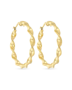 Bijou Brigitte Créoles - Gold Twisted New