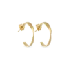 Bijou Brigitte Créoles - Gold Whirl Best