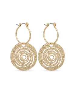 Bijou Brigitte Créoles - Hammered Ornament Clearance