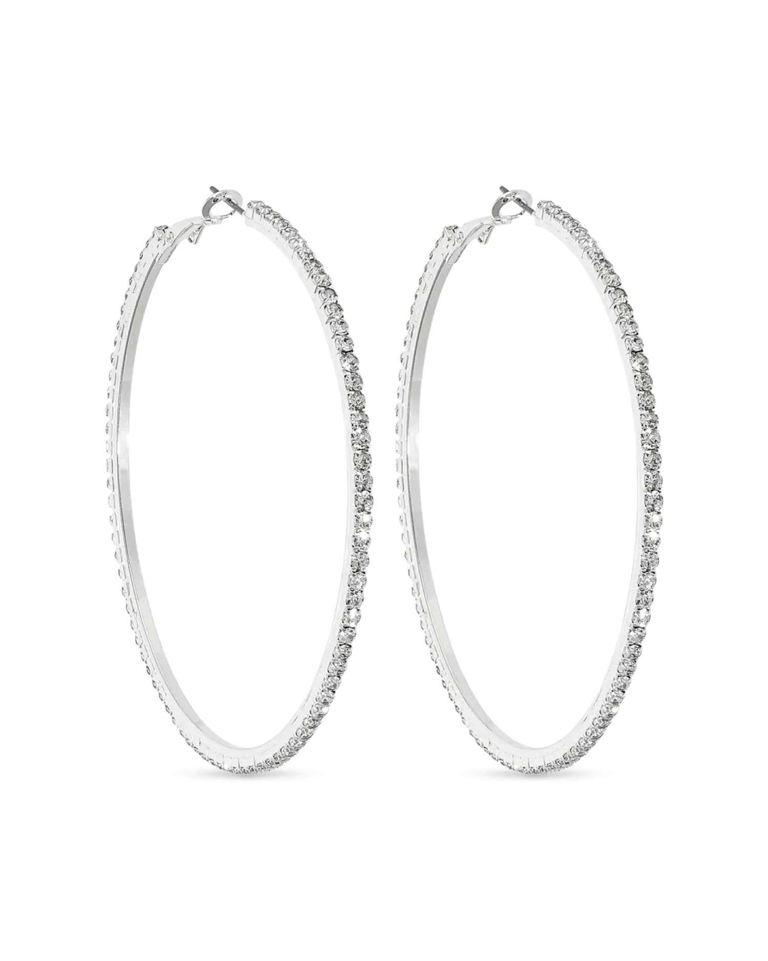 Bijou Brigitte Créoles - Iced Silver Online