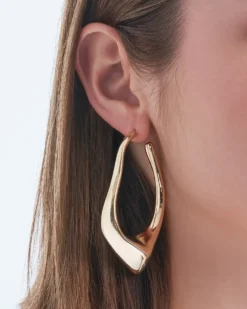 Bijou Brigitte Créoles - Irregular Gold Sale