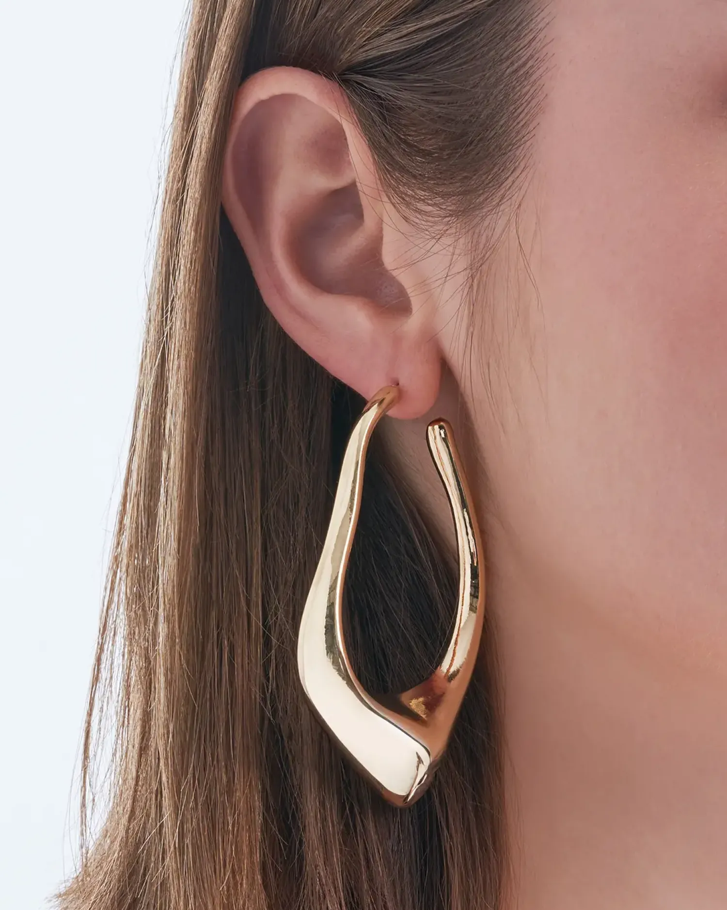 Bijou Brigitte Créoles - Irregular Gold Sale