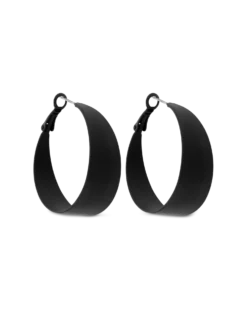 Bijou Brigitte Créoles - Matt Black Online